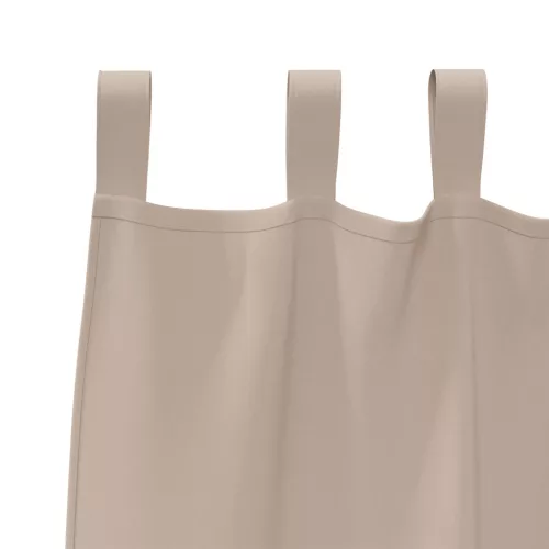  Függönyök függönyökkel 2 pcs Tópszínű 260 x 140 cm Poliészter