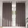  Függönyök függönyökkel 2 pcs sötétbarna 245 x 140 cm Poliészter