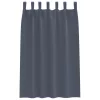  Sötétítő függönyök 2 pcs Antracitszürke 175 x 140 cm Poliészter