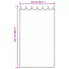  Függönyök 2 pcs Antracitszürke 245 x 140 cm Poliészter