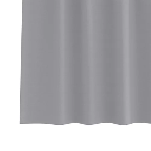 Sötétítő függönyök 2 pcs Világosszürke 175 x 140 cm Poliészter