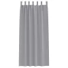  Függönyök 2 pcs Világosszürke 245 x 140 cm Poliészter