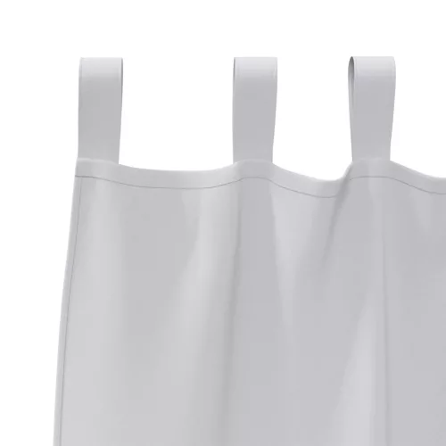  Függönyök 2 pcs Halvány szürke 260 x 140 cm Poliészter