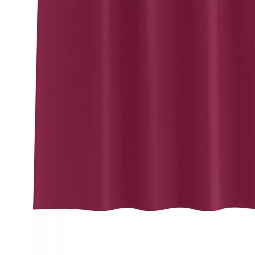  Függönyök függönyökkel 2 pcs Bordó 260 x 140 cm Poliészter