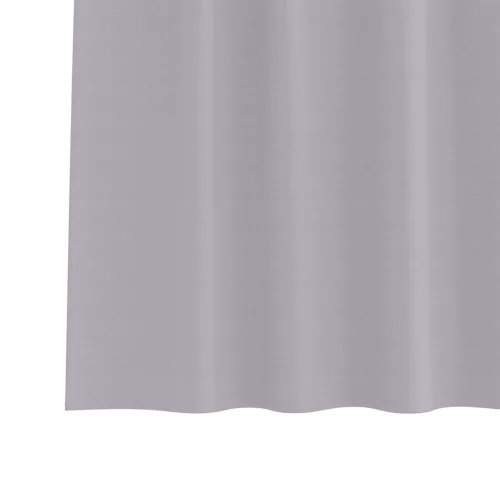  Függönyök függönyökkel 2 pcs Fém szürke 245 x 140 cm Poliészter
