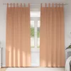  Függönyök 2 pcs Világosbarna 260 x 140 cm Poliészter