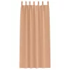  Függönyök 2 pcs Világosbarna 260 x 140 cm Poliészter