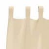  Függönyök függönyökkel 2 pcs Krém Poliészter