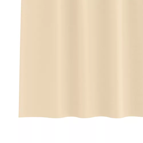  Függönyök függönyökkel 2 pcs Krém 260 x 140 cm Poliészter