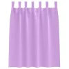  Függönyök függönyökkel 2 pcs Lila Poliészter