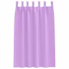  Függönyök függönyökkel 2 pcs Lila Poliészter