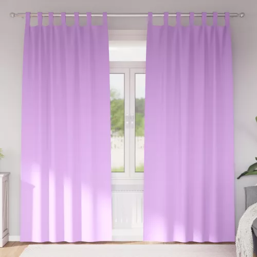  Sötétítő függönyök 2 pcs Lila 225 x 140 cm Poliészter