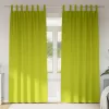  Függönyök függönyökkel 2 pcs Alma zöld 260 x 140 cm Poliészter