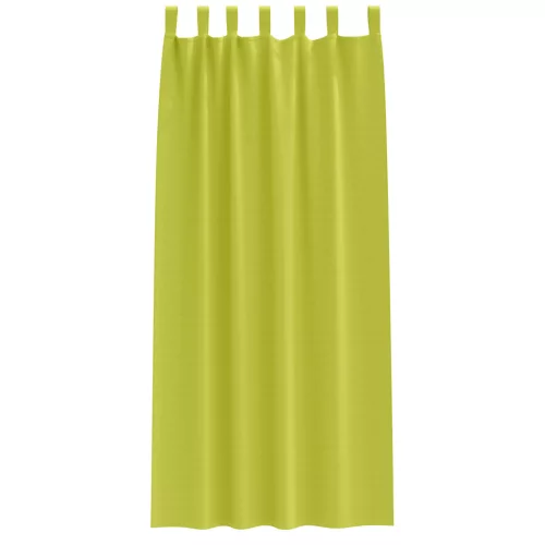  Függönyök függönyökkel 2 pcs Alma zöld 260 x 140 cm Poliészter