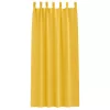  Függönyök 2 pcs mustársárga 260 x 140 cm Poliészter