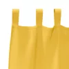  Függönyök 2 pcs mustársárga 260 x 140 cm Poliészter