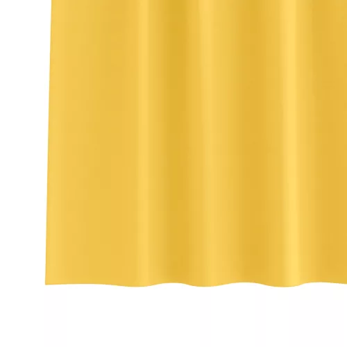  Függönyök 2 pcs mustársárga 260 x 140 cm Poliészter