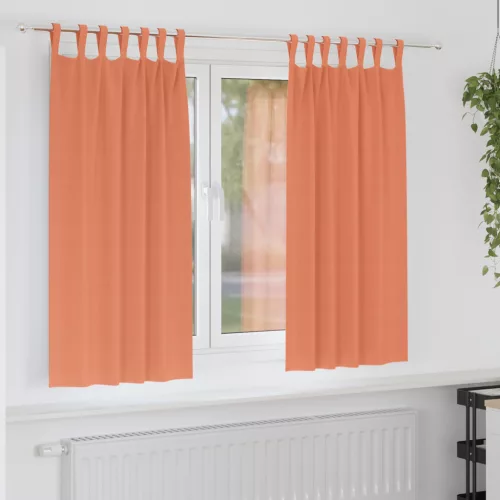  Sötétítő függönyök 2 pcs Terrakotta 175 x 140 cm Poliészter