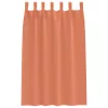  Sötétítő függönyök 2 pcs Terrakotta 175 x 140 cm Poliészter
