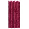  Bársonyfüggönyök függönyökkel 2 pcs bordó 225 x 140 cm Bársony