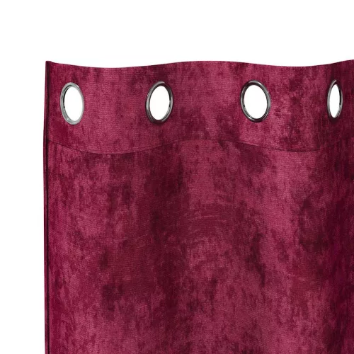  Bársonyfüggönyök függönyökkel 2 pcs bordó 245 x 140 cm Bársony