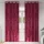  Bársonyfüggönyök függönyökkel 2 pcs Bordó 260 x 140 cm Bársony