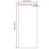  Bársonyfüggönyök függönyökkel 2 pcs Bordó 260 x 140 cm Bársony