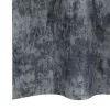  Velúr Függönyök 2 Pár Szemfüggönnyel Ezüst Szürke 260 x 140 cm