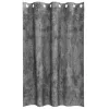  plüss függönyök 2 db lyukkal Szürke 175x140 cm