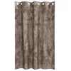  Grommet Függönyök Cappuccino Poliészter 140 x 175 cm