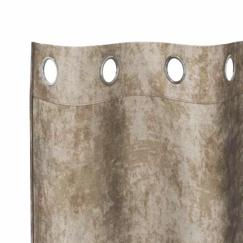  Bársonyfüggönyök 2 pcs pezsgőszín 140 x 140 cm Bársony