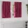  Bársonyfüggönyök függönyökkel 2 pcs bordó 140 x 140 cm Bársony