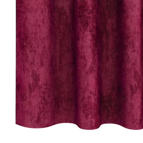  Bársonyfüggönyök függönyökkel 2 pcs bordó 245 x 140 cm Bársony