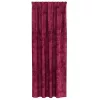  Bársonyfüggönyök függönyökkel 2 pcs Bordó 260 x 140 cm Bársony