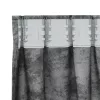  Velúr függöny 2 db fülekkel Szürke 260x140 cm