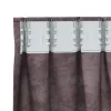  Bársony Függönyök 2 db Személyekkel Barna 225x140 cm