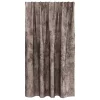  Velúr Függöny 2 db Zsinórral Kávé 140x140 cm