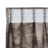 Velúr Függöny 2 db Zsinórral Kávé 140x140 cm