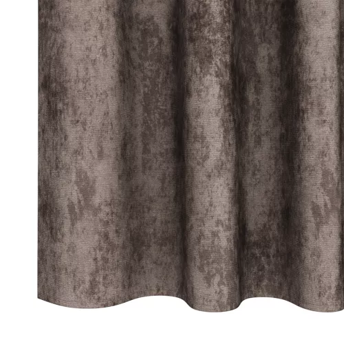 Velúr Függöny 2 db Zsinórral Kávé 140x140 cm