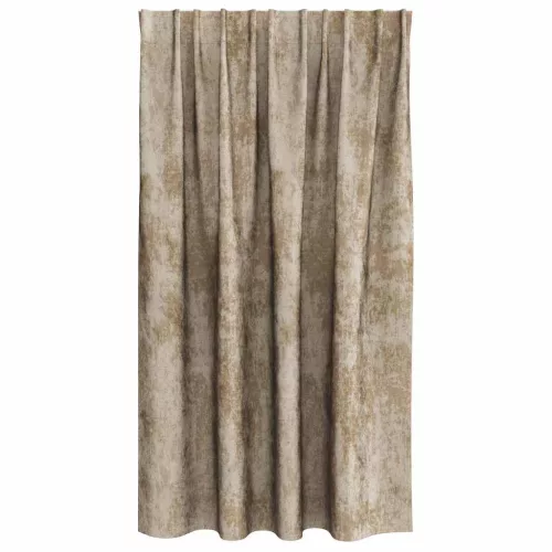  Bársonyfüggönyök 2 pcs pezsgőszín 140 x 140 cm Bársony