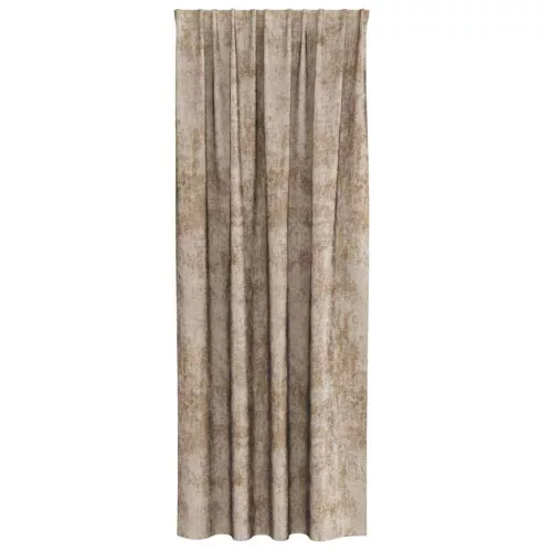  Bársonyfüggönyök 2 pcs pezsgőszín 245 x 140 cm Bársony