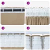  Bársonyfüggönyök 2 pcs pezsgőszín 260 x 140 cm Bársony