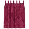  Bársonyfüggönyök függönyökkel 2 pcs Bordó 140 x 140 cm Bársony