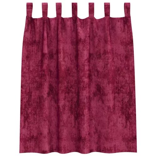  Bársonyfüggönyök függönyökkel 2 pcs Bordó 140 x 140 cm Bársony
