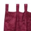  Bársonyfüggönyök függönyökkel 2 pcs Bordó 140 x 140 cm Bársony