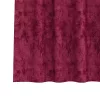  Velúr Függönyök 2 db Fülekkel Burgundi Vörös 245x140 cm