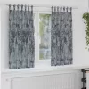  bársonyfuggöny 2 db Gombfüllel Ezüstszürke 175x140 cm