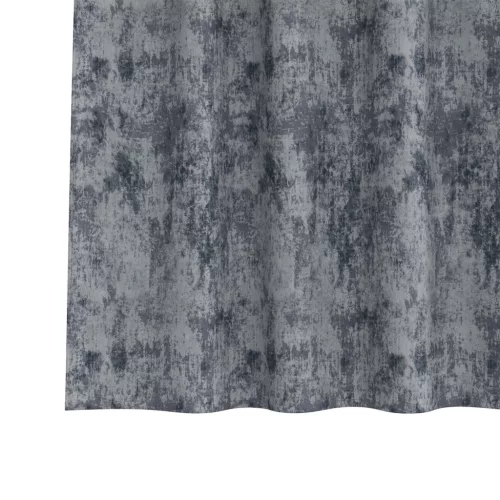  bársonyfuggöny 2 db Gombfüllel Ezüstszürke 175x140 cm