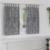  2 db gombfüles szürke függöny 140x140 cm