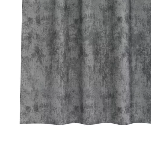  Velúr Függönyök 2 db Gombos Szürke 260x140 cm